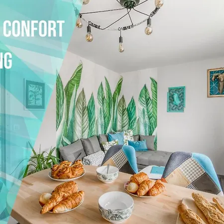 Superlogis Troyes - Naturea - Logement T2 Grand Confort - Parking - Netflix Saint-Julien-les-Villas