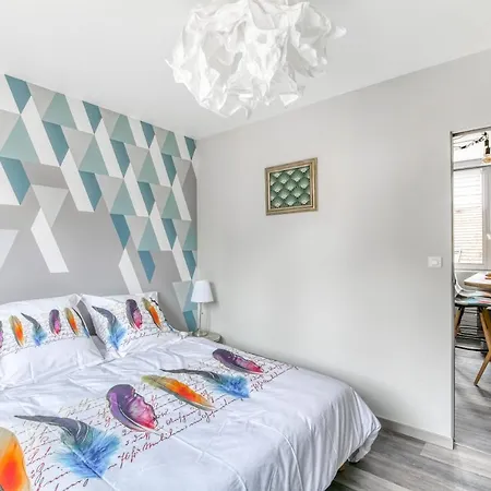 Superlogis Troyes - Naturea - Logement T2 Grand Confort - Parking - Netflix Apartment Saint-Julien-les-Villas